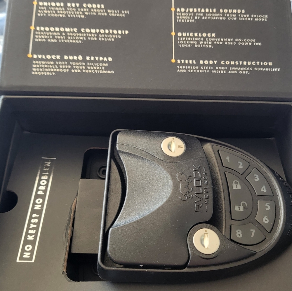 RVLock Keyless Handle with Keypad - Picture 5 of 7
